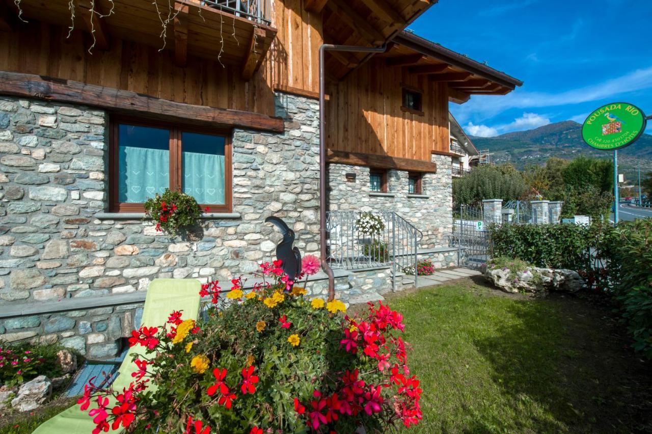 B&B Pousada Rio Aosta-Servizi Di Bed And Breakfast Saint-Christophe Exteriér fotografie